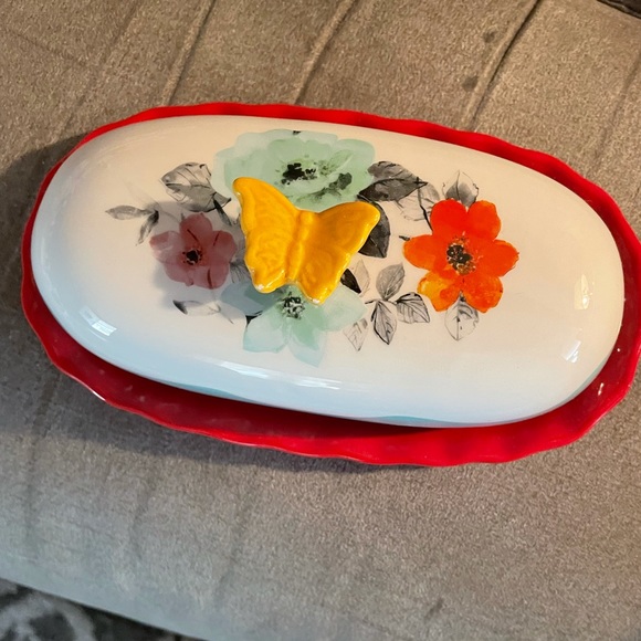 The Pioneer Woman Other - Pioneer Woman Butter Dish